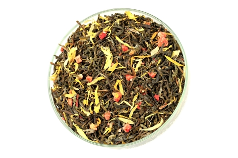 Herbata Biała FUJIAN WHITE TRUSKAWKA ŚMIETANKA